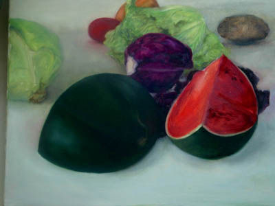 sandia Oil Canvas Still Life Paintings