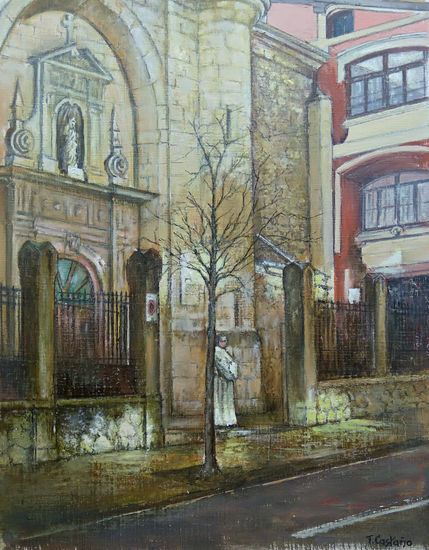 Iglesia de Consolación-Santander Oil Paper Landscaping