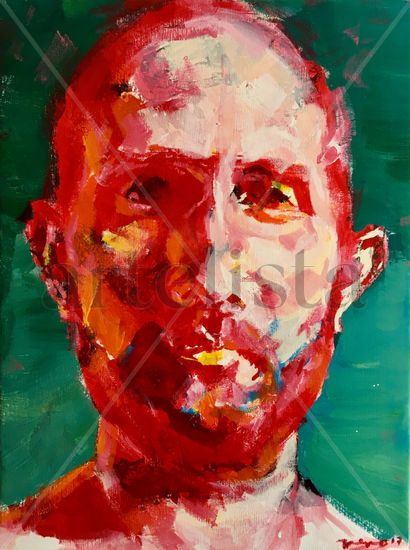 Self portrait Media Mixta Lienzo Retrato