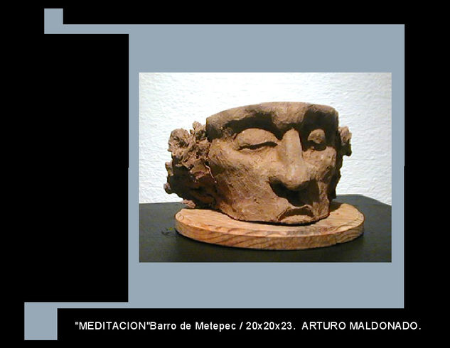 meditacion Terracotta Figurative