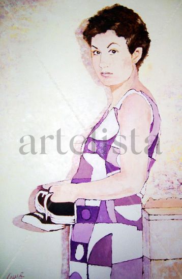 Chenty Oil Canvas Portrait