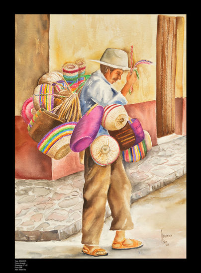 Don Goyo Watercolour Paper Figure Painting