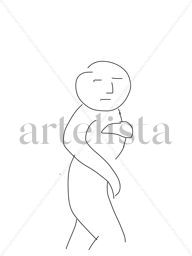Fantasma del arte modelando para dibujantes