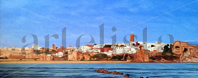 Vista de Rabat Oil Canvas Landscaping