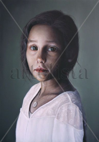 Vakna Oil Canvas Portrait