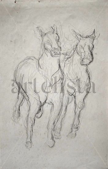 CABALLOS 2 Pencil