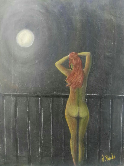 Nostalgia Oil Panel Nude Paintings