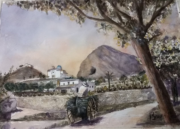 Xàbia antigua Watercolour Paper Landscaping