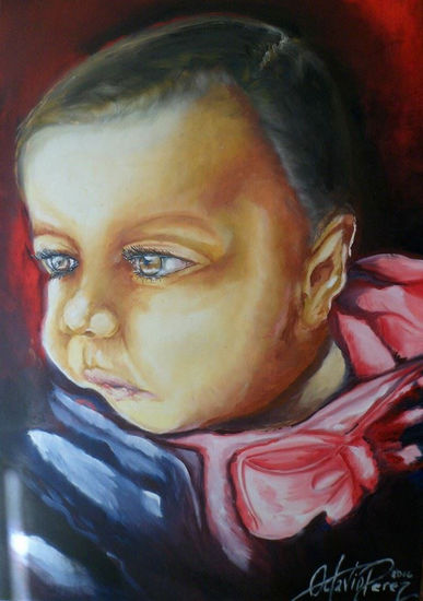 Buchachita Oil Canvas Portrait