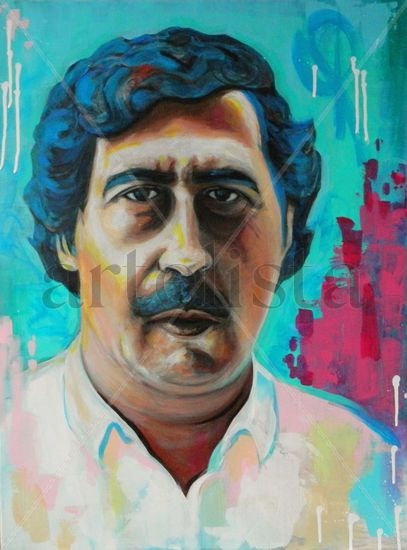 Escobar Acrylic Canvas Portrait