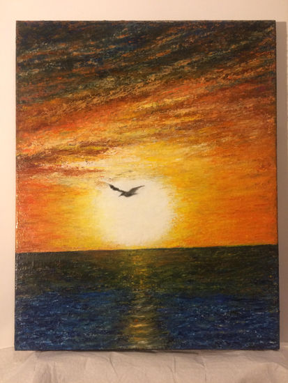 Libertad Oil Canvas Marine Painting