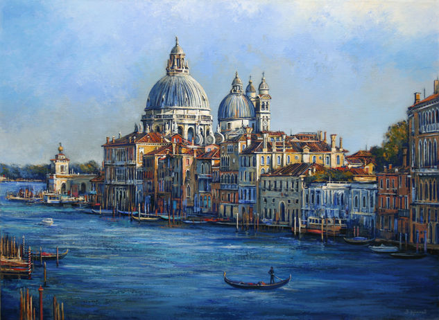 Venice Oil Canvas Landscaping