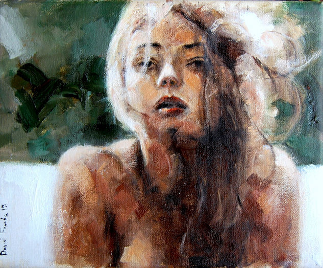 Modelo 12 2015 Oil Canvas Portrait