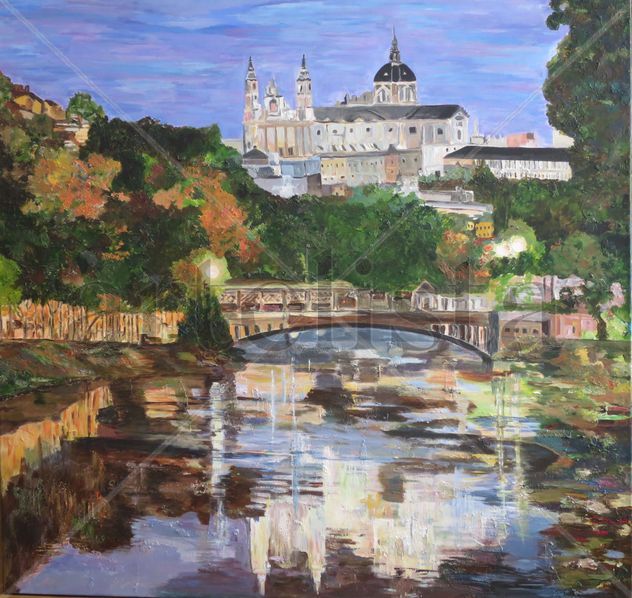Madrid (Rio Manzanares, Catedral de la Almudena)