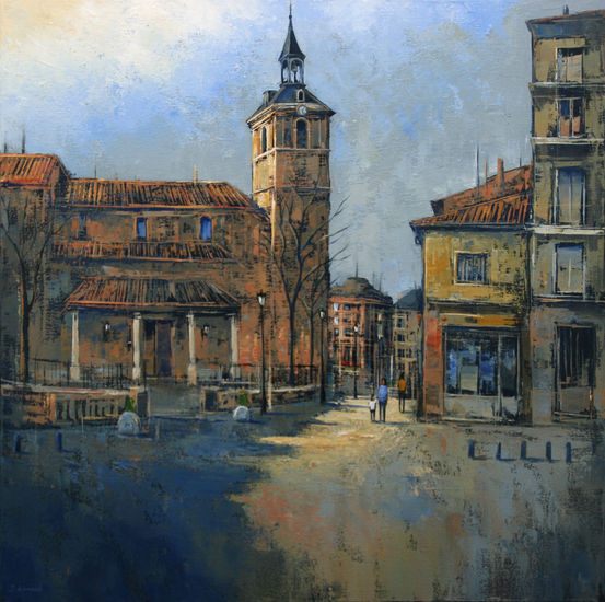 Old Town IV Oil Canvas Landscaping