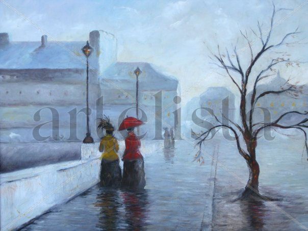 LLUVIA DEL 1900 Oil Panel Others