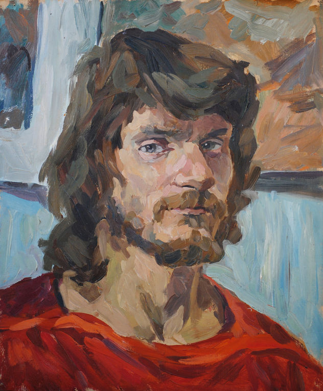 Joven estudiante artista
