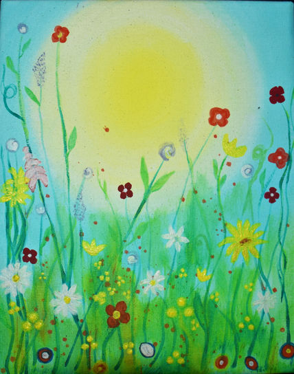 Flores silvestres a...