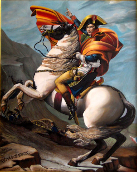 Napoleon Oil Canvas Landscaping