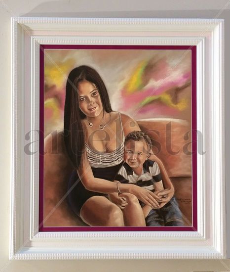 Yorleny Vargas Pastel Card Portrait