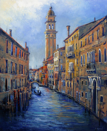 In Venice Oil Canvas Landscaping