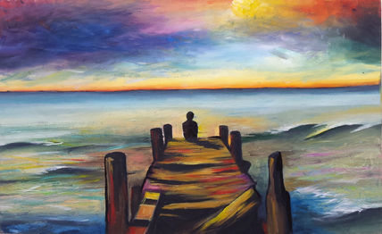 Atardecer de colores