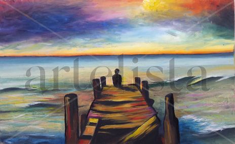 Atardecer de colores