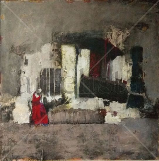 Abandono Mixed media Canvas Landscaping