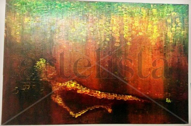 El descanso Acrylic Canvas Nude Paintings