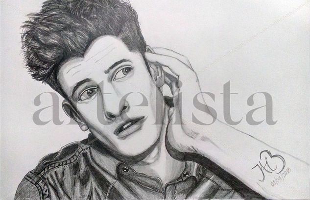 Retrato de Shawn Mendes Pencil