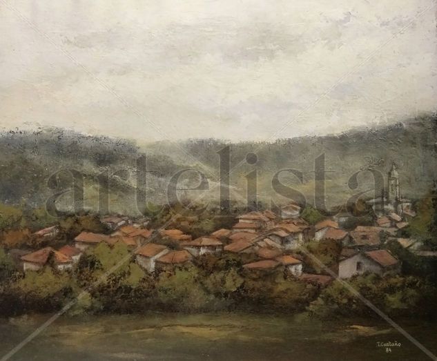 Novales-Cantabria Oil Canvas Landscaping