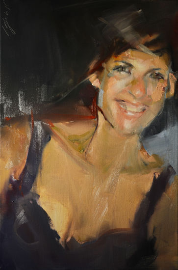 Encargo Dania Oil Canvas Portrait