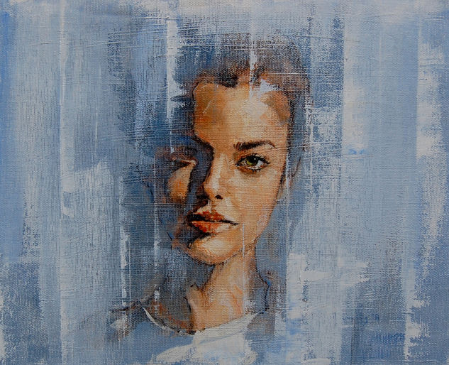 Modelo 004 2018 Oil Canvas Portrait