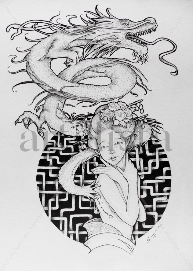 La mujer del tatuaje de dragón