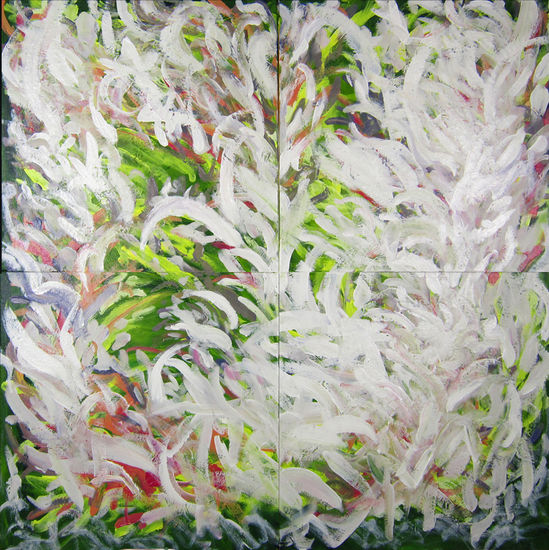 Flora Acrylic Canvas Floral Painting