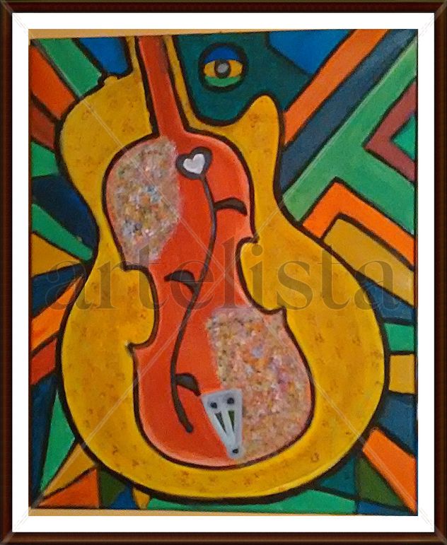 Guitarra bajo violin