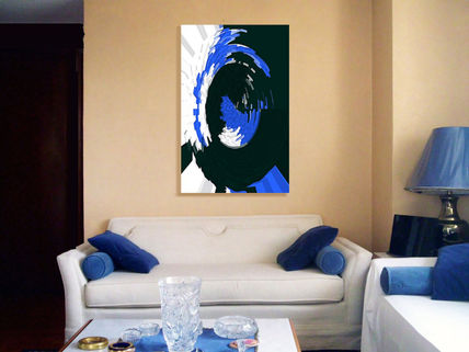 Abstaracto en azul