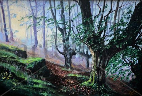Bosque en primavera