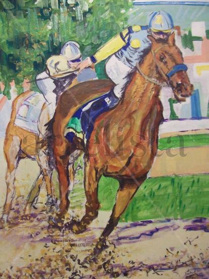 LA CARRERA Acrylic Canvas Sports