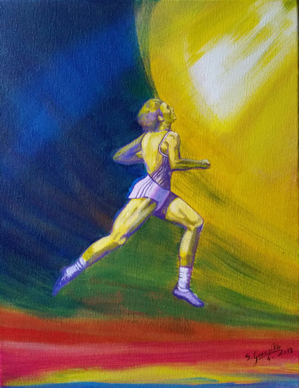 Korrikolari Acrylic Canvas Sports