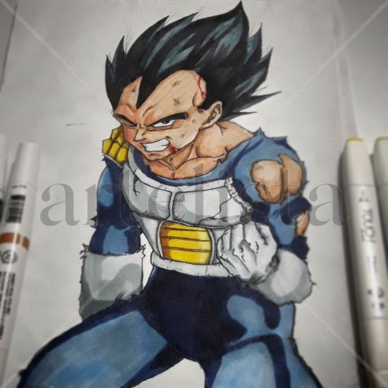 Príncipe saiyan Rotulador