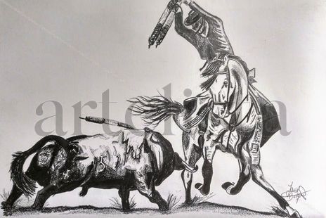 El rejoneador