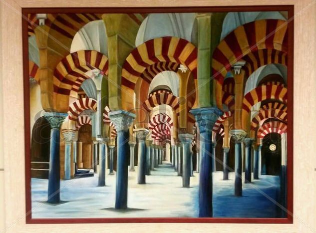 Mezquita de Córdoba Óleo Lienzo Paisaje