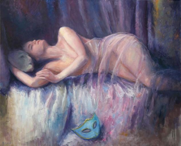 Dreaming Oil Canvas Nude Paintings