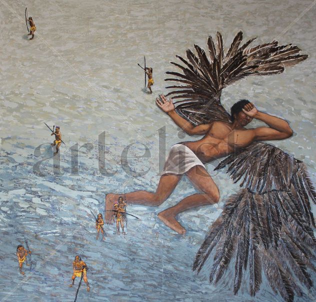 la caida de icaro