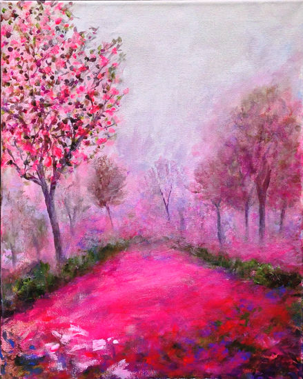 la vie en rose2 Acrílico Lienzo Paisaje