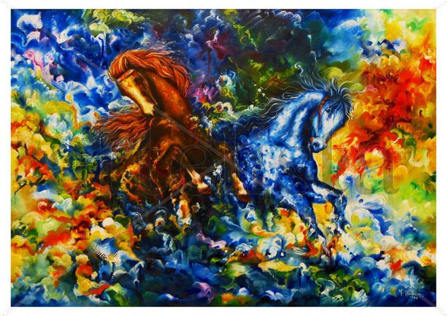 corceles Oil Canvas Animals