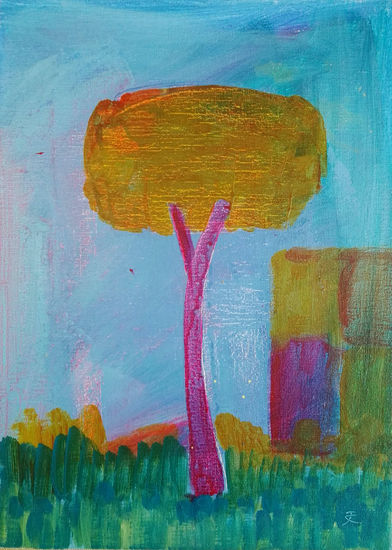 HORIZONTE 3 Acrylic Canvas Landscaping