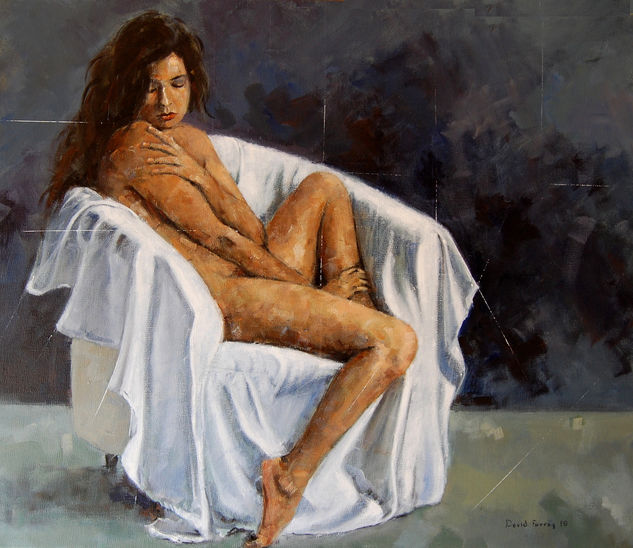 Modelo 005 2018 Oil Canvas Nude Paintings