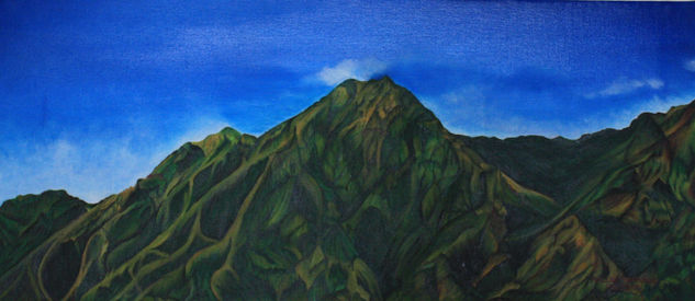 Pico Oriental II Oil Canvas Landscaping